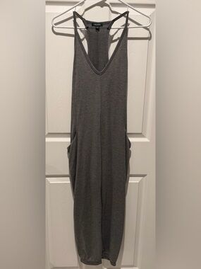 Wild Fable Gray Knit Jumper with Crew Neck Label